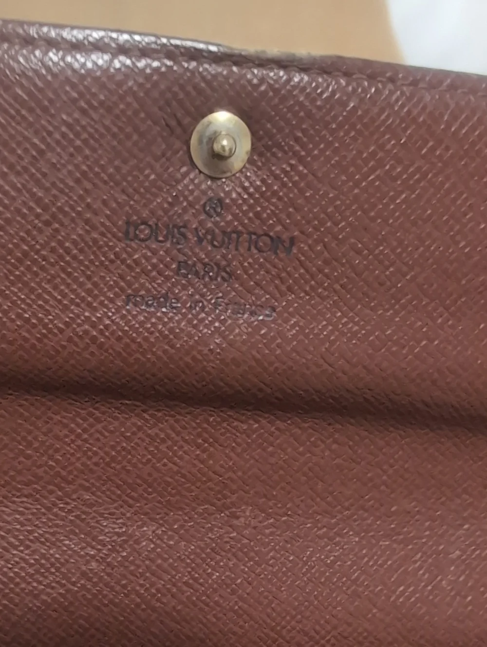 Louis Vuitton Vintage Sarah Portefeuille Long Wallet Dustbag & Box Monogram